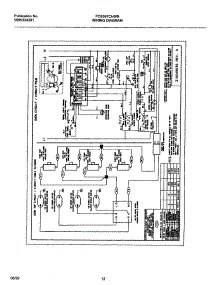 12 - Wiring Diagram parts for Frigidaire Range FCS367CHSA from AppliancePartsPros.com