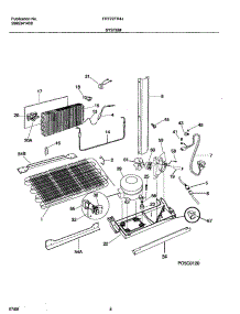 09 - System parts for Frigidaire Refrigerator FRT22FR4JW0 from AppliancePartsPros.com
