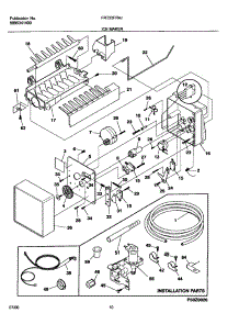 11 - Ice Maker parts for Frigidaire Refrigerator FRT22FR4JW0 from AppliancePartsPros.com