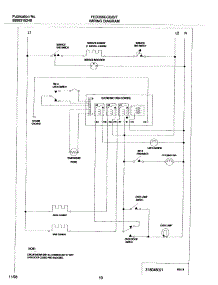 10 - Wiring Diagram parts for Frigidaire Range FED355CCTH from AppliancePartsPros.com