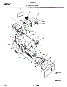 17 - Ice Container parts for Frigidaire Refrigerator F45WR24CD1 from AppliancePartsPros.com