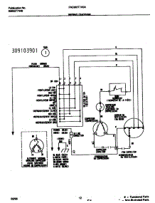 12 - Wiring Diagram parts for Frigidaire Air Conditioner FAC063T7A5A from AppliancePartsPros.com