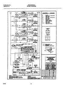 10 - Wiring Diagram parts for Frigidaire Range FES388WGCD from AppliancePartsPros.com
