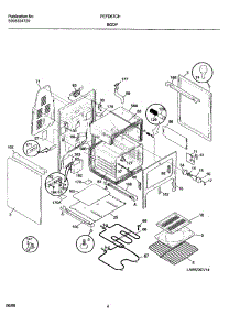 05 - Body parts for Frigidaire Range FEFD67CHSA from AppliancePartsPros.com