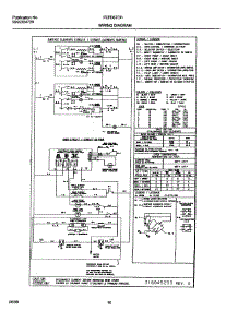 10 - Wiring Diagram parts for Frigidaire Range FEFD67CHSA from AppliancePartsPros.com