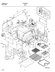 05 - Body parts for Frigidaire Range FES388WGCF from AppliancePartsPros.com