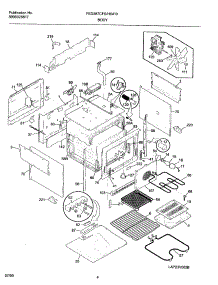 05 - Body parts for Frigidaire Range FED387CFSF from AppliancePartsPros.com