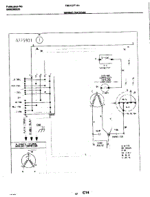 12 - Wiring Diagram parts for Frigidaire Air Conditioner FAV157F1A1 from AppliancePartsPros.com