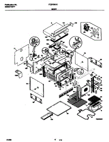 05 - Body parts for Frigidaire Oven FEB789CCBA from AppliancePartsPros.com