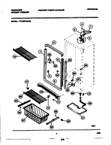 05 - Shelves parts for Frigidaire Freezer FFU20F6AW5 from AppliancePartsPros.com