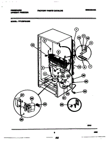 09 - System parts for Frigidaire Freezer FFU20F6AW5 from AppliancePartsPros.com