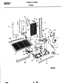 19 - System parts for Frigidaire Refrigerator FRS22WPCD1 from AppliancePartsPros.com