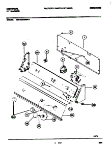 09 - Controls parts for Frigidaire Washer MWX233RBW1 from AppliancePartsPros.com
