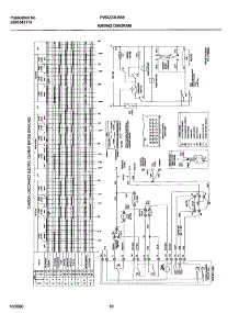 10 - Wiring Diagram parts for Frigidaire Washer FWX223LBS8 from AppliancePartsPros.com