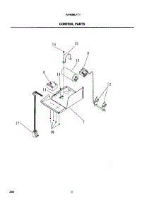 05 - Control Parts parts for Frigidaire Air Conditioner FAH086J1T1 from AppliancePartsPros.com