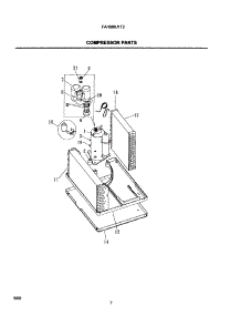 08 - Compressor Parts parts for Frigidaire Air Conditioner FAH086J1T2 from AppliancePartsPros.com