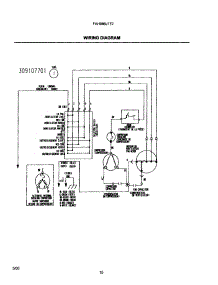 10 - Wiring Diagram parts for Frigidaire Air Conditioner FAH086J1T2 from AppliancePartsPros.com
