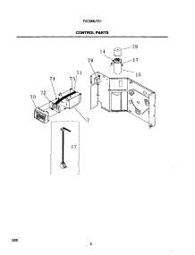 04 - Control Parts parts for Frigidaire Air Conditioner FAC055J7A1 from AppliancePartsPros.com