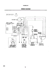 10 - Wiring Diagram parts for Frigidaire Air Conditioner FAC055J7A1 from AppliancePartsPros.com