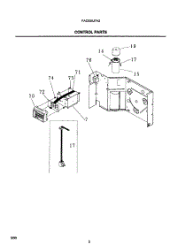 04 - Control Parts parts for Frigidaire Air Conditioner FAC055J7A2 from AppliancePartsPros.com