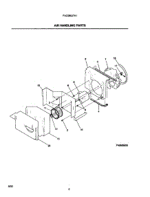 06 - Air Handling Parts parts for Frigidaire Air Conditioner FAC065J7A1 from AppliancePartsPros.com