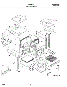 07 - Cavity / Elements parts for Frigidaire Oven FGB500CEBI from AppliancePartsPros.com