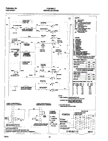 10 - Wiring Diagram parts for Frigidaire Oven FEB798CCSE from AppliancePartsPros.com