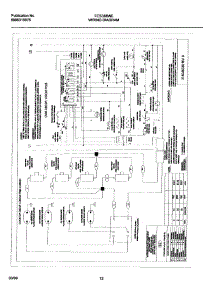 12 - Wiring Diagram parts for Frigidaire Range FCS388WECF from AppliancePartsPros.com