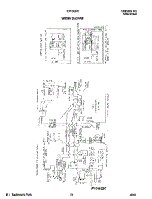 13 - Wiring Diagram parts for Frigidaire Refrigerator FRT16ICRHY3 from AppliancePartsPros.com