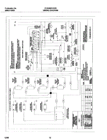12 - Wiring Diagram parts for Frigidaire Range FCS388CGBC from AppliancePartsPros.com