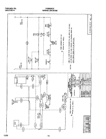 10 - Wiring Diagram parts for Frigidaire Oven FGB500CEBH from AppliancePartsPros.com