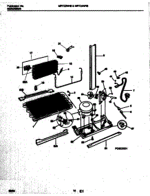15 - System parts for Frigidaire Refrigerator MRT22NHBZ0 from AppliancePartsPros.com