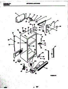 07 - Cabinet parts for Frigidaire Refrigerator MRT24NRBZ0 from AppliancePartsPros.com