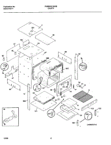 07 - Cavity parts for Frigidaire Oven FGB500CGB1 from AppliancePartsPros.com