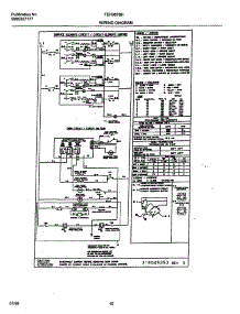 10 - Wiring Diagram parts for Frigidaire Range FEFB67BHDB from AppliancePartsPros.com