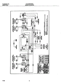 11 - Wiring parts for Frigidaire Range FED300WCW5 from AppliancePartsPros.com