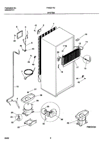 09 - System parts for Frigidaire Refrigerator F44Q21RJW1 from AppliancePartsPros.com