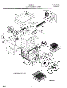 05 - Upper Cavity  /  Elements parts for Frigidaire Oven FEB798CCBE from AppliancePartsPros.com