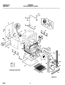 07 - Lower Cavity  /  Elements parts for Frigidaire Oven FEB798CCBE from AppliancePartsPros.com