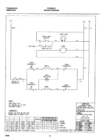 08 - Wiring Diagram parts for Frigidaire Oven FEB500CEBE from AppliancePartsPros.com