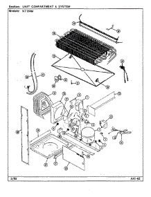 Unit Compartment & System parts for Norge Refrigerator NT194M from AppliancePartsPros.com