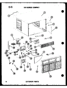Exterior Parts parts for Amana Air Conditioner 109-2W from AppliancePartsPros.com