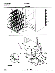 07 - System parts for Frigidaire Freezer UL4000ECW1 from AppliancePartsPros.com