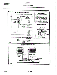 08 - Wiring Diagram parts for Frigidaire Freezer UL2030ECW8 from AppliancePartsPros.com