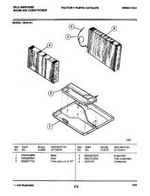 07 - Condenser parts for Frigidaire 10HA101 from AppliancePartsPros.com