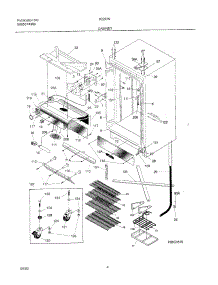 05 - Cabinet parts for Frigidaire Refrigerator R22CW10 from AppliancePartsPros.com