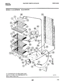 07 - System parts for Frigidaire Freezer UL1647ECW3 from AppliancePartsPros.com