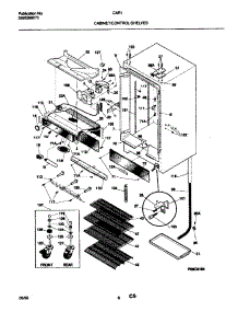 07 - System parts for Frigidaire Refrigerator CAR11 from AppliancePartsPros.com