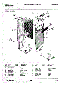 02 - Wrapper parts for Frigidaire 14-025A2 from AppliancePartsPros.com