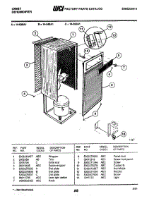 02 - Wrapper parts for Frigidaire 14-040A1 from AppliancePartsPros.com